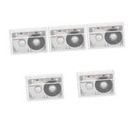 ifundom 5pièces Cassette Audio Vide Cassette Murale Décorative pour Fêtes Et Célébrations pour Messages Personnalisés Et Créativité