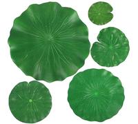 ifundom 5pièces Lotus Artificielles Flottantes Pour Étang Décoration Simulation Nénuphars Pour Bassin Jardin Piscine Lot De Éléments Décoratifs Pour Eau