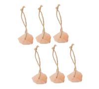 ifundom 6 Pièces Bloc De Sel à Lécher Naturel pour Chevaux Et Bétail Source Riche en Minéraux pour Bovins Cerfs Et Autres Animaux Élevage Soulage Ennui Et Favorise La Santé