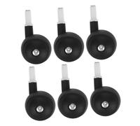 ifundom 6 Pièces Roue De Poussette De -walker Accessoires De De Rechange Pour Déambulateur Roue Poussette Pour Déambulateur De Diables Pp Noir