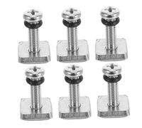 ifundom 6 Pièces Surfboard Fin Screw Set Stainless Steel Cross Head Paddle Board Replacement Screws Resistant for Secure Fin Attachment and Enhanced Stability