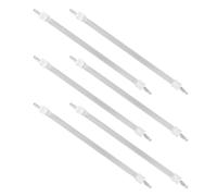 ifundom 6 Pièces Tube Chauffant Quartz pour Radiateur Électrique Élément Chauffant Infrarouge Rapidité Chauffage Uniforme pour Petits Espaces