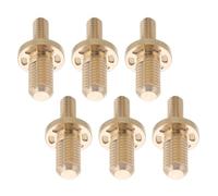 ifundom 6 Vis Rallonge Queue de Billard en Laiton 1/2 Pouce Connecteur pour Embout de Canne Accessoire Billard Réparation Lot 6 Pièces Usage Salle de Jeux