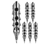 ifundom 6pièces Bague Griffes Punk pour Doigts Entiers Accessoires de Fête Gothique Bijoux de Déguisement Rock pour Halloween