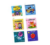 ifundom 6pièces Éducatif Pour Animaux Espace Fruits Et Transports Jouets Pour Éveil Reconnaissance