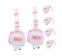 ifundom 6pièces Jouet Souris pour Chat Lot de Jouets Peluche avec Herbe à Chat Intérieur Mignon Et Sûr pour Mordre