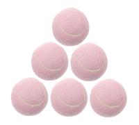 ifundom 6pièces Lot de Balles Rebondissantes pour Débutants Balles De Tennis Élastiques Ludiques pour Aire De Jeux Pratique pour Joueurs Jeunes