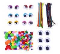 ifundom 700 Bâtonnets de Chenille Torsadés pour Loisirs Créatifs Paquet Mixte de Tailles et Couleurs Foncées Matériau Flexible Non Toxique Kit DIY pour Décoration et Activités