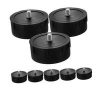 ifundom 8 Pièces Cat Scratching Post End Caps for DIY Cat Tree Repair Secure Tube Plugs with Screws Pet Friendly Replacement Parts for Climbing Frame Stability