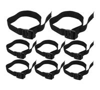 ifundom 8 Pièces Grass Spike Lacets pour Sangle De Sandales D'aérateur De Pelouse Sangles De Chaussures à Pointes De Pelouse Sangle De Chaussures à Pointes Aération De Plein Air Noir Nylon