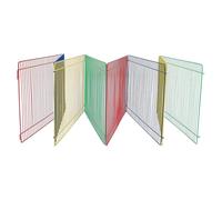 ifundom 8 pièces Panneaux de Clôture pour Enclos de Lapin Cochon et Hamster Aire de Jeu Modulable pour Petits Animaux Intérieur Amusement et Exercice pour Rongeurs et Hérissons