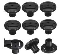 ifundom 8 Pièces Support De Bâche De Bateau Embout pour Arceau De Tonnelle Protection pour Embout Arceau De Tente Capuchon pour Accessoires De Tonnellerie Manchon pour Réparation