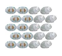 ifundom 80 pièces Bath Ear Stickers Soft PU Material Comfortable Ear Covers For Swimming And Showering Newborns And
