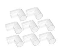 ifundom 8pièces Connecteur De Tuyau Eau pour Aquarium Angle à Degrés Raccords De Tuyaux Eau Adaptateur De Tuyau Aquarium Connecteur De Réservoir