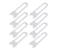 ifundom 8pièces u Shape Safety Locks Protecteur De Sécurité Pour Placard Et Porte Facile à Installer Blanc