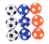 ifundom 9 pièces Balles de Football de Table Colorées pour Foot Mini Accessoires de Remplacement pour Jeu de Football de Bureau Balles HIPS et Adaptées Aux Tables Standards