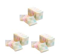 ifundom 9pièces Serviettes De Bain Lavables Doux Lingettes Absorbantes Pour Peau Sensible Couleurs Aléatoires