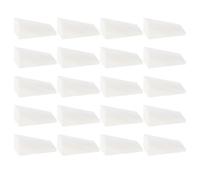 ifundom à en Éponge Triangulaire Légère et Résistante de Lot de 20 Couleur pour Manucure Artistique pour Salons et Studios de Nail Art