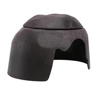 ifundom Abri Tortue Humidificateur avec Bassin Céramique Petite Grotte Refuge Reptile pour Terrarium Cachette Hydratante Et Sécurisée pour Petits Reptiles Et Tortues