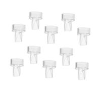 ifundom Accessoires Vannes à Bec de Canard en Silicone pour Tire-lait Manuel, 22 Mm, Lot de 10 Pièces, Valves Anti-reflux Mammaires Solide, Usage Alimentaire et Allaitement Bébé