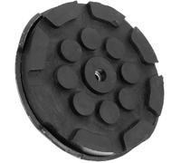 ifundom Adaptateur Cric Hydraulique Professionnel en Acier et Caoutchouc, Support de Vérin Hydraulique Horizontal Plateau et Patin, Facile à Utiliser et Fiable pour Levage