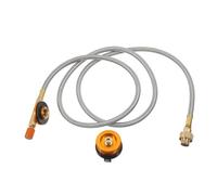 ifundom Adaptateur de Tuyau de avec Détendeur pour Camping et Barbecue Connecteur Pratique pour Cuisinière Extérieure et Activités Plein Air