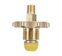 ifundom Adaptateur en Laiton pour Propane Multifonctions pour Réchaud De Camping, Raccord Rapide pour Bouteille De Gaz Propane Qcc1, Compatible Bonbonnes 450 G, Usage Extérieur Sécurisé Et Portable