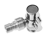 ifundom Adaptateur Robinet Cuivre Tout un Répartiteur Eau pour Machine à Laver Raccord Flexible Étanche pour Cuisine et Extérieur Connexion Sécurisée Anti-fuite