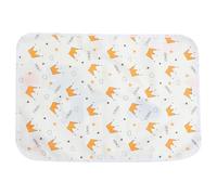 ifundom Alèse Imperméable Bébé 50x70 Cm Motif Petits Dinosaures Double Face, Coussin Absorbant Lavable pour Lit, Protège-matelas Imperméable pour Sieste et Change en Crèche