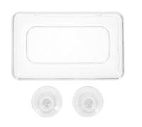 ifundom Anneau d'alimentation pour Poissons 16 x 10 cm - Barrière Flottante pour Aquarium - Anneau Distributeur de Nourriture en Acrylique pour Poissons Betta, Rouges, guppys et crevettes