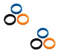ifundom Anneau Pour Microphone Antidérapant 6 Pièces Cercle Pour Microphone À Main Anneau Anti-Rouleau