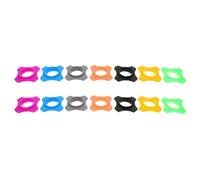 ifundom Anneaux de en Silicone Couleur Aléatoire 20pcs Anneau Roulant Antidérapant pour Microphone sans Fil Accessoire pour Microphone Portable en Ktv et Soirée