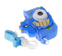 ifundom Appareil Photo pour Garçon et Filles Dinosaure Bleu, Mini Caméra Numérique HD avec Double Objectif, Fonction Photo et Vidéo, D’Aventure pour Tout-Petits, Usage Intérieur