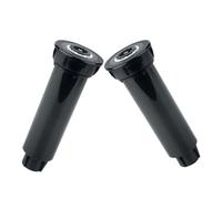 ifundom Arroseur de Jardin Rétractable Automatique 2 Pièces Filtre Intégré Buse Ajustable 25°-360° en Plastique pour Pelouse et Système d'Irrigation Enterré