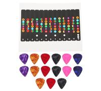 ifundom Autocollants Apprendre Sets la 3 Papier en de et Guitare Manche pour Pvc Notes Colorées Pratiquer Facilement Couleur Aléatoire pour Débutants