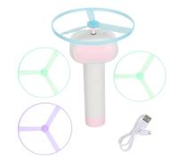 ifundom Automatique pour Chat Lance-Disque Rechargeable, 4 Rotors | Plastique Rose, Design Manuel Facile à Utiliser, pour Chats et Chatons en Intérieur comme Dehors