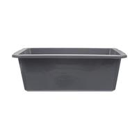 ifundom Bac de Service Rectangulaire en Plastique Pp Grosse Capacité Cuisine et Restaurant, Facile à Nettoyer et Gain de Place, pour Légumes et Baguettes