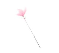 ifundom Baguette à Plumes pour Chat avec Clochette Interactif Rose pour Heures de Jeu et Favorise Entre Chat et Propriétaire
