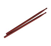 ifundom Baguettes de Batterie en Bois Marron, Paire de 1, Son Percutant Net, Forme Ronde, Accessoires pour Percussion Professionnelle et Scène Musicale