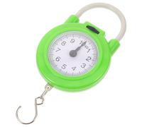 ifundom Balance à Bagages Portable à Ressort avec Crochet, Dynamomètre Manuel Compact en Métal et Plastique, Pèse-valise Léger pour Voyage et Maison, Couleur Fluorescent Vert, Haute