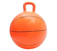 ifundom Balle Rebondissante pour Garçon et Filles Poignée, Ballon Sauteur Gonflable en PVC Épais, Taille Moyenne, Sportif D’extérieur pour Développement de L’équilibre et Endurance,