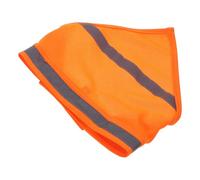 ifundom Bandana Réfléchissant pour Chien en Tissu Fluorescent Orange Taille M Écharpe de Sécurité Lavable en Machine Accessoire Visible pour Promenade Nocturne et Voyage