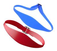 ifundom Bande de Coupe de Cheveux Présent Fête des Pères Silicone Ajustable 2 Pcs Guide de Rasage du Cou et Guide de Fondu Pratique pour Homme la Maison ou Salon
