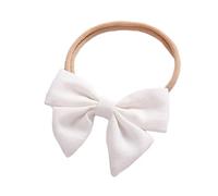 ifundom Bandeau En Tissu Fait Main Avec Nœud Respirant Et Confortable Accessoire Pour Nouveau-nés Et Tout-petits Pour Bébés Filles