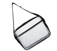 ifundom Bandoulière en PVC Antistatique Transparente Pochette de Rangement Grosse Taille pour Outils et Accessoires Professionnels