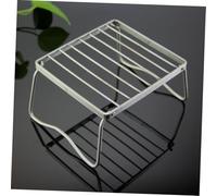 ifundom Barbecue Portable Pliable Acier Inoxydable Mini-ustensiles pour Camping Et Parc