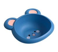 ifundom Bassin Lavable Pour Bébé à Motifs Dessin Animé, Pliable, Plastique Solide, Antidérapant, Léger, Pour Lavage Du Visage, Pieds Et Toilette Bébé, Portable, Bleu