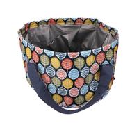 ifundom Bassin Pieds Pliable 21l Grand Format Portable Multi-usages Extérieur Voyage Spa Détente Double Poignée