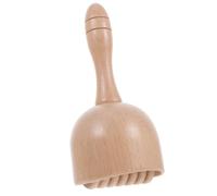 ifundom Bâton de Massage Rouleaux Dentelés Chinois et Massage Relaxant en Bois de Cerisier pour Soulager la Fatigue Musculaire Outil pour Sportifs et Seniors