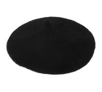 ifundom Béret pour Animaux de Compagnie Noir Chapeau Cosplay Léger pour Chat et Chien Accessoire Photo Fête Couvre-Chef Mini Taille Déguisement Adorable pour Anniversaire et Carnaval